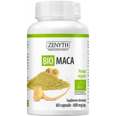 Peruvinė pipirnė (maca). Maisto papildas, ekologiškas (60kapsulių)